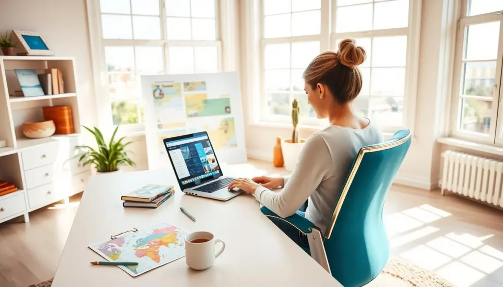 How do you become a travel agent from home