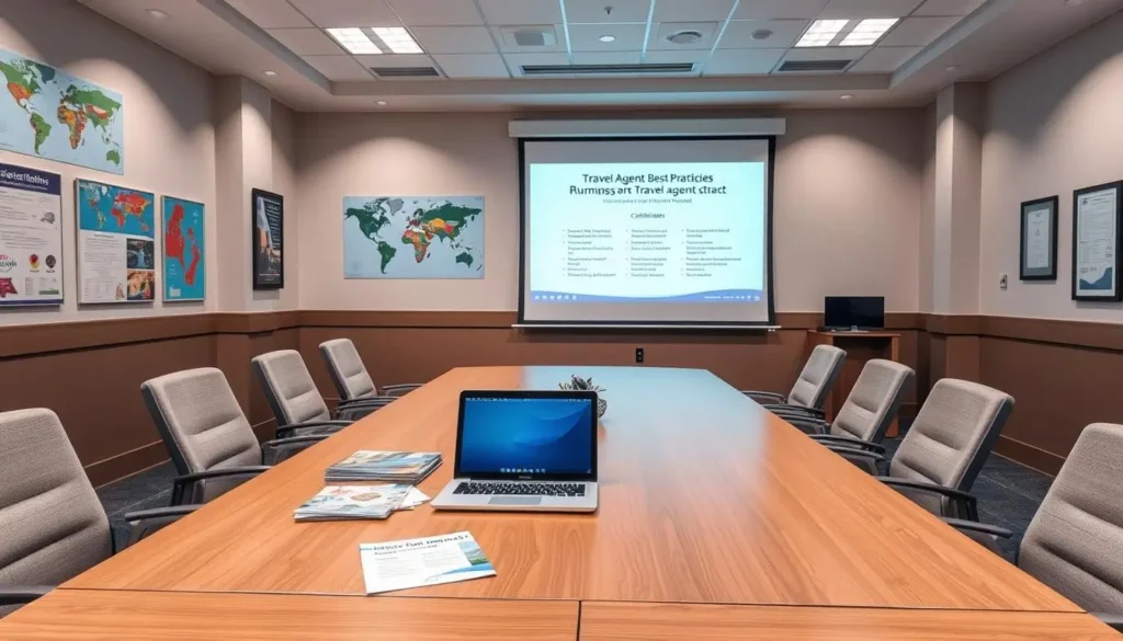 Travel agent training