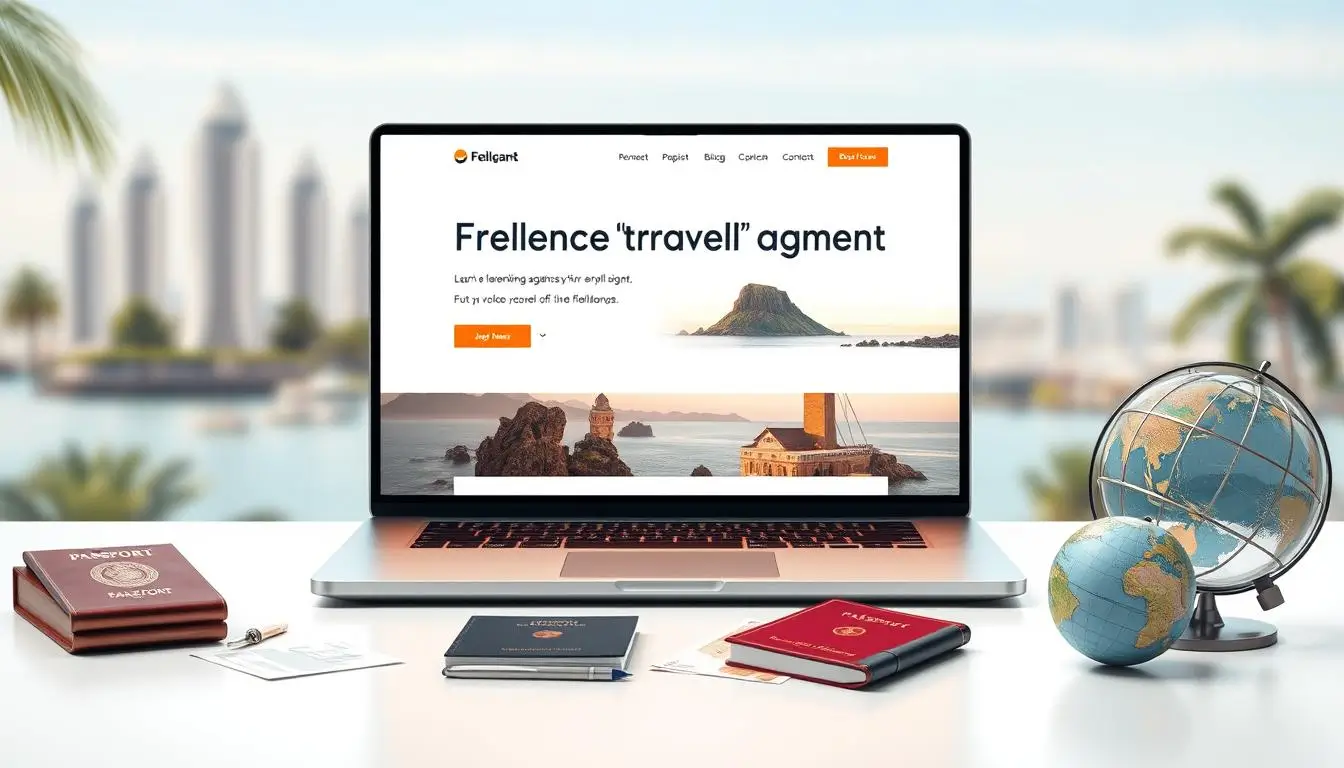 freelance travel agent online presence