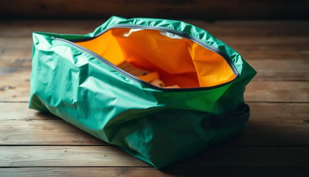 water-resistant laundry bag
