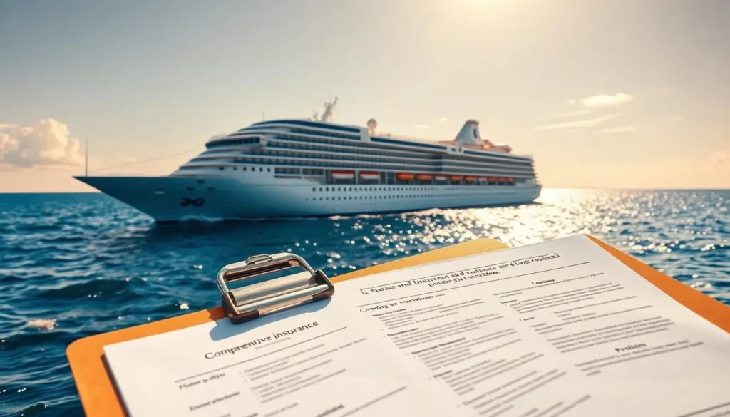 Cruise ship insurance coverage