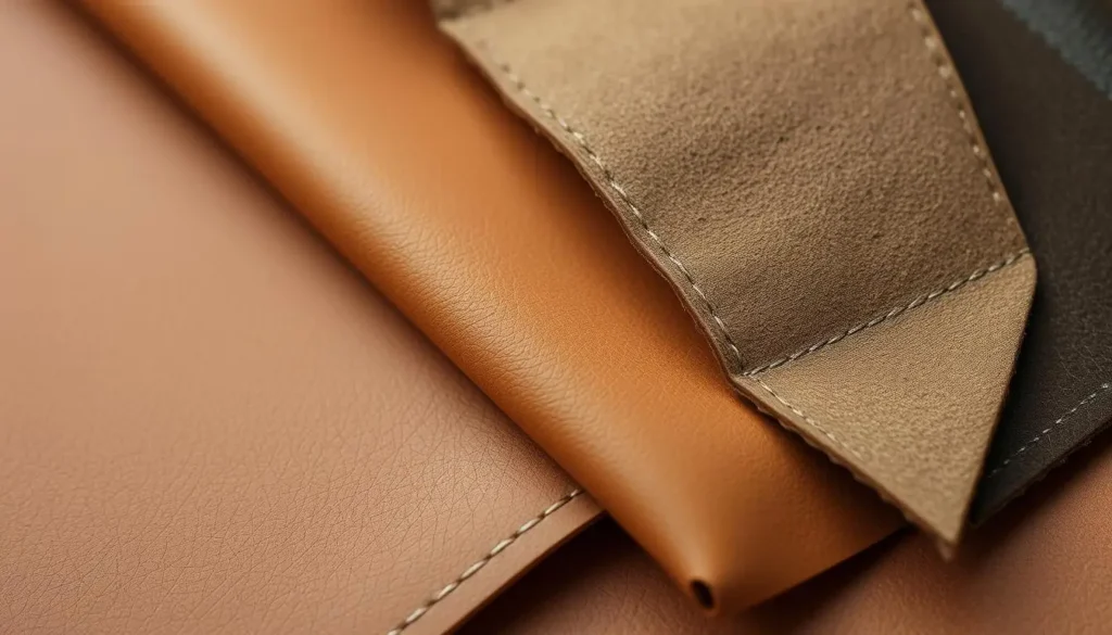 high-quality leather materials, showcasing their durability and premium craftsmanship.