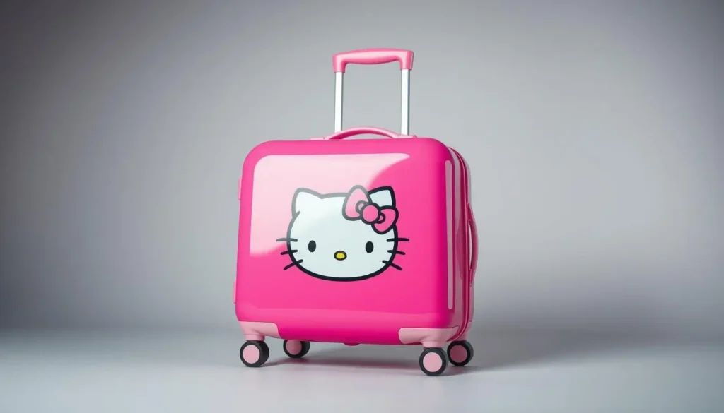 hello kitty carry on luggage