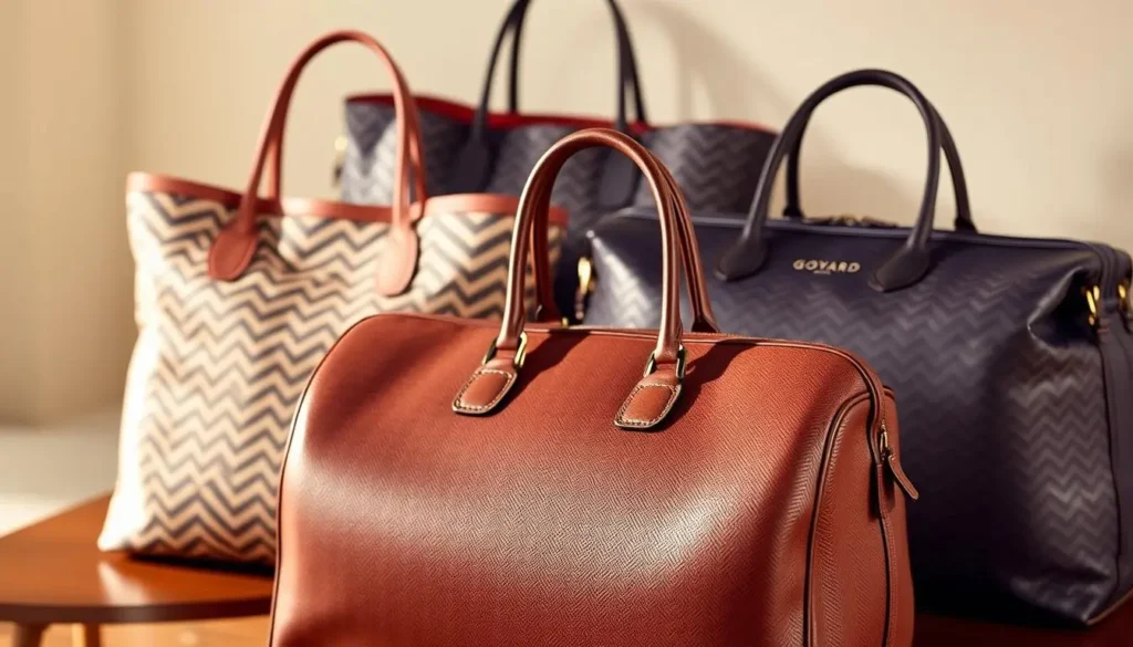 Goyard Travel Bag Collection