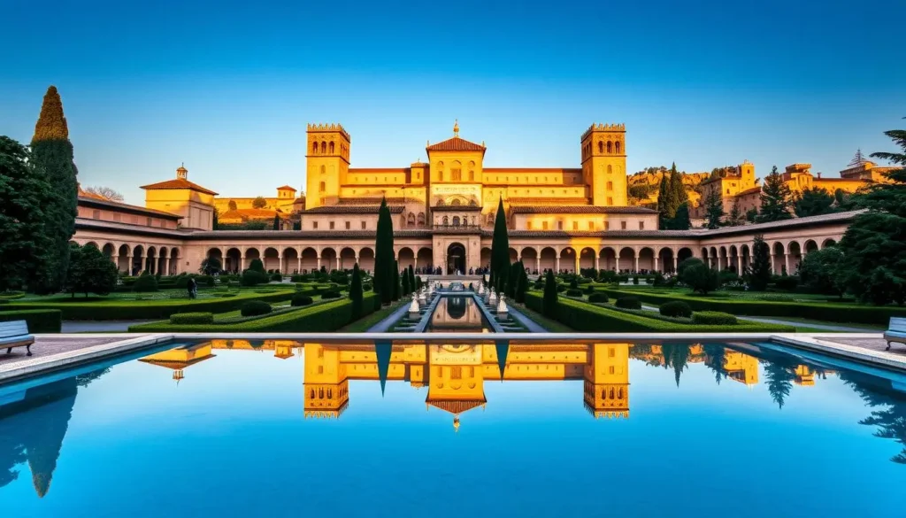 the iconic Alhambra Palace in Granada