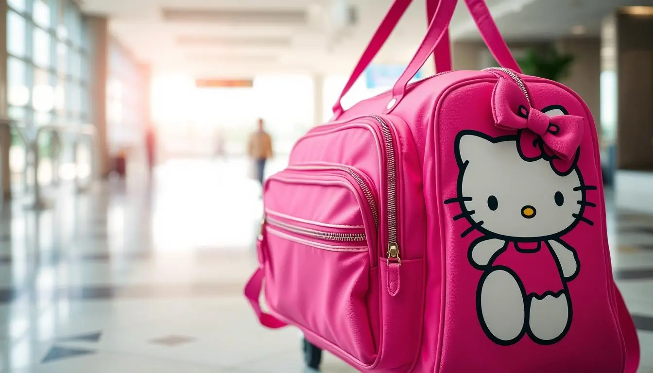 hello kitty travel bag