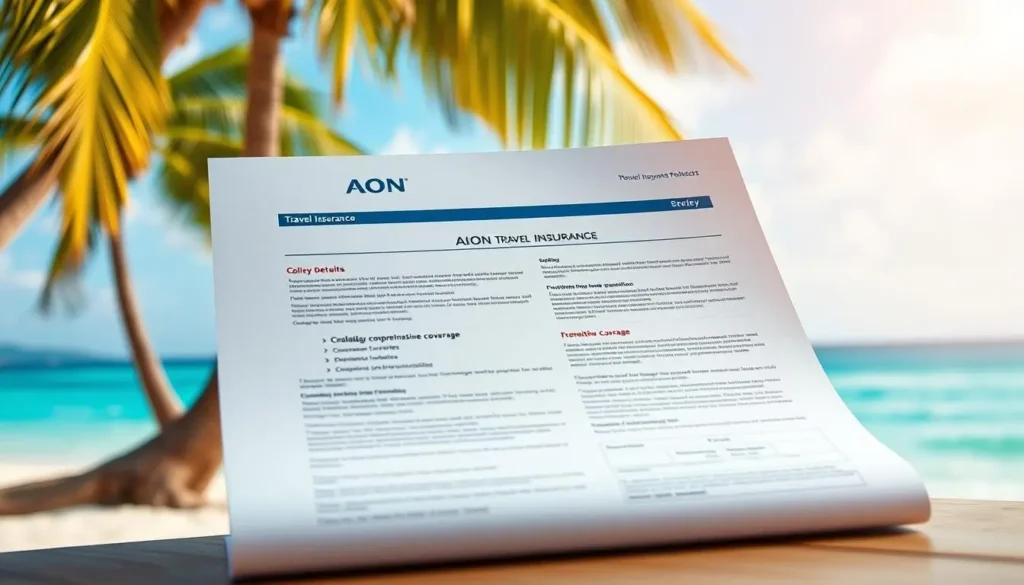 travel insurance policy document