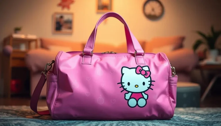 hello kitty duffle bag