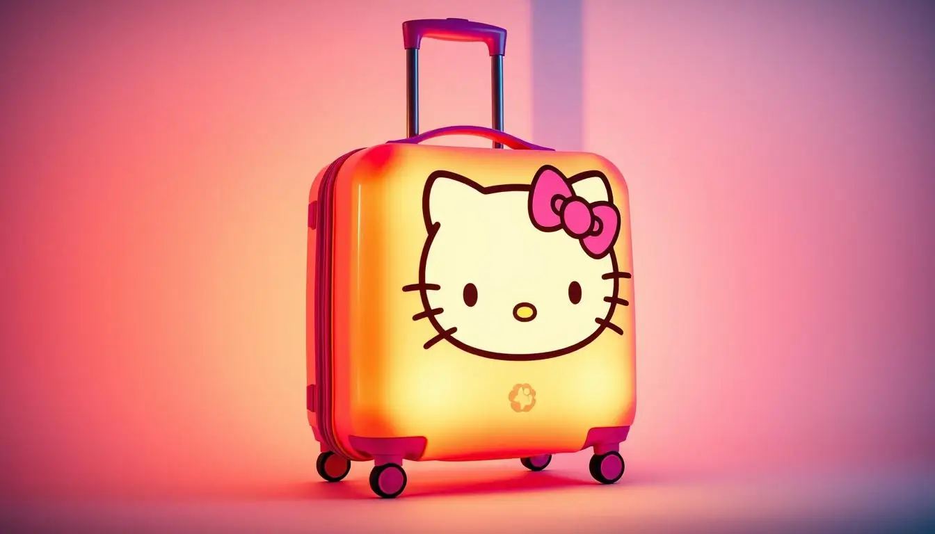 Hello Kitty carry on luggage