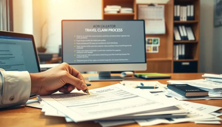 aon travel claim