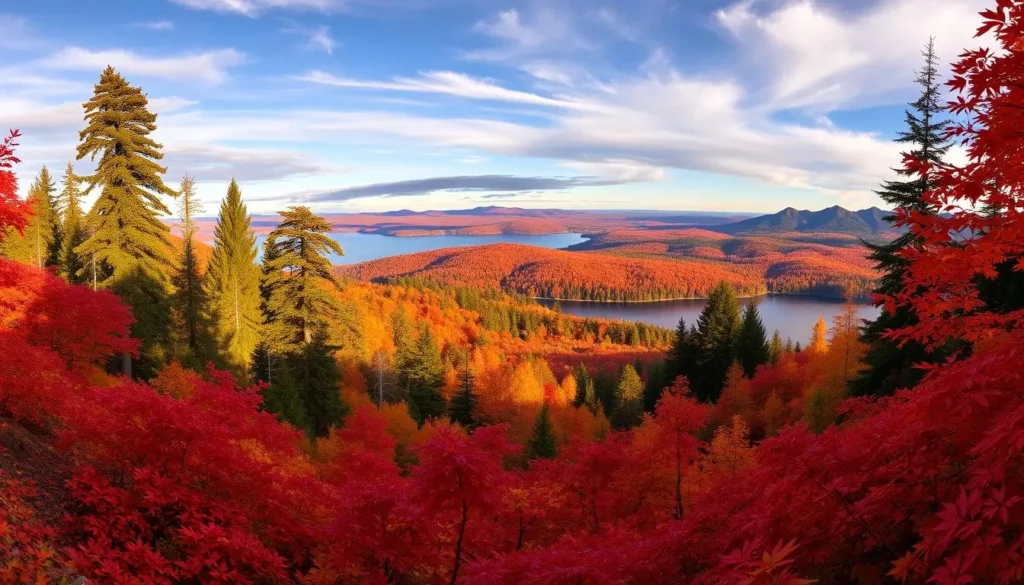 Oregon's vibrant fall foliage