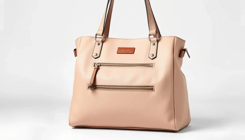 A secure travel handbag with a classic silhouette