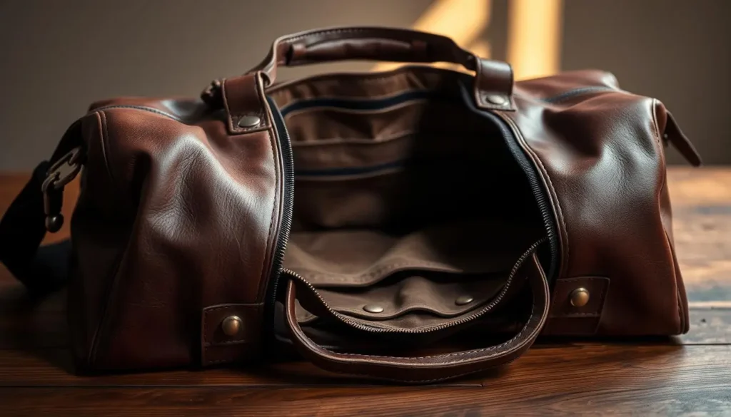 A good bag has many storage spots to keep things tidy