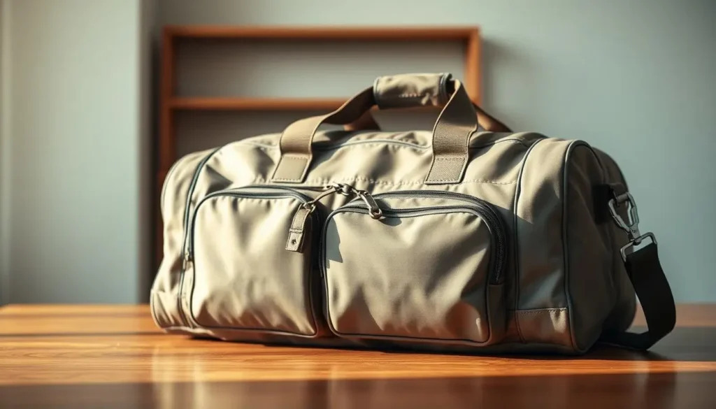 Duffle bags have many benefits over rigid suitcases.
